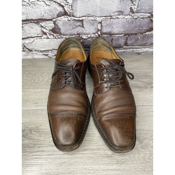 Mephisto Goodyear Welt Brown Leather Oxfords Cap Toe Shoes Men’s Sz 9.5M US/43EU main image 7